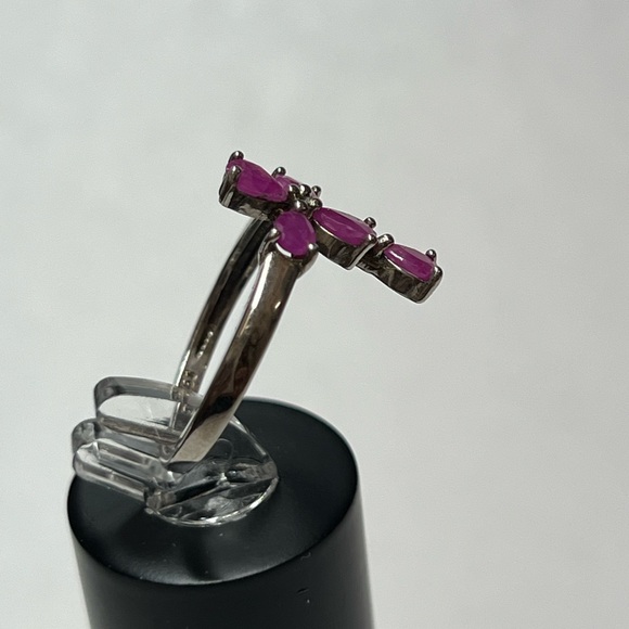 New Real Ruby 925 SS Ring - Picture 4 of 4